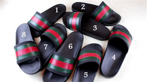 gucci flip flops men's fake|How To Tell if Gucci Shoes are Real – LegitGrails.